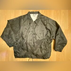 Sz 4X Sparta Sport Black Men's Lightweight Jacket